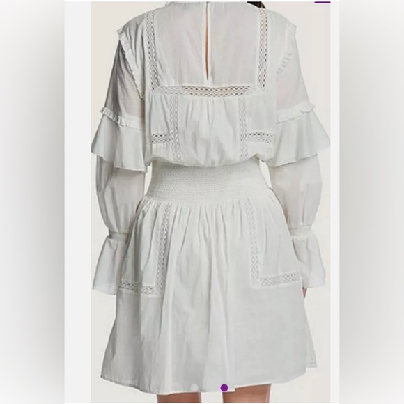 Frye Ally Lace Dress White - Picture 2 of 9